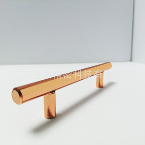 Tirador de Barra para Mueble de Acero Inoxidable Oro Rosa, Diseño Minimalista Moderno, Accesorio de Ferretería Antioxidante - Product Image 4