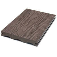 Lames de terrasse en composite WPC, plancher en bois composite, revêtement de sol composite WPC utilisé pour les piscines
