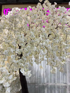 CM-TH366 Bán Buôn Màu Hồng Trắng Nhật Bản Nhân Tạo Sakura Hoa Trang Trí Nhân Tạo Hoa Anh Đào Cây Chi Nhánh Cho Đám Cưới - Product Image 4