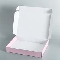 Logo personnalisé Emballage Grand Carton Carton Mailer Boîte Bébé Vêtements Chaussures Ondulé Emballage Papier Boîtes D'expédition