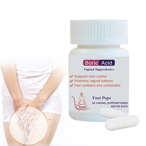 Cápsulas de Ácido Bórico en Oferta, Yoni Pops, Supositorios Naturales para Desintoxicación Íntima, Productos de Cuidado Femenino - Product Image 1