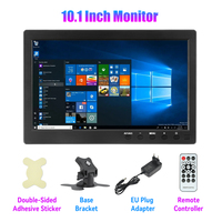 Monitor de 10.1 Pulgadas 1920x1200 para Raspberry Pi, PS3, PS4, XBOX360, CCTV con VGA, HDMI, BNC, USB, Pantalla LCD para Automóvil