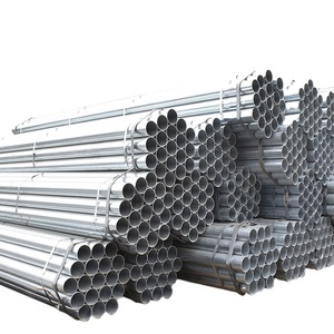 Tubo de metal con accesorios de tubería de acero galvanizado para proyecto de construcción, tubería de metal tubular, Q235B - Product Image 3