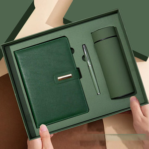 Set Regalo Aziendale All'Ingrosso Eco-Friendly con Taccuino in PU, Penna e Bottiglia d'Acqua per Regali di Benvenuto per Dipendenti - Product Image 6