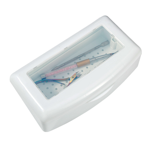 Professional ABS Plastic Tray <b>Box</b> Portable Sanitizer Disinfection Case for Nail Salon Use Manicure Sterilization <b>Box</b> - Product Image 1