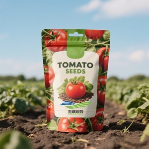 Sacchetti di semi di piante agricole stampati su misura in alluminio semi di ortaggi biologici aglio cipollina semi di cetriolo sacchetto di imballaggio - Product Image 3
