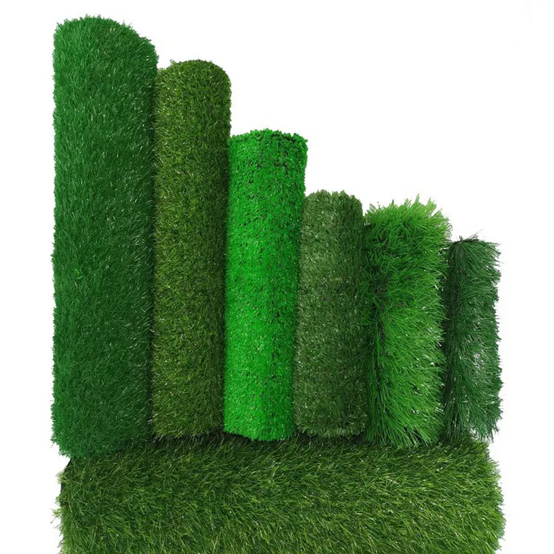 Tapete de gramado artificial verde sintético, faça você mesmo, piso de gramado de grama artificial para casa