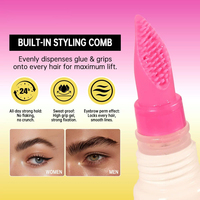 Crème pour sourcils sculptante longue tenue, naturelle, 3D, résistante à l'eau et à la transpiration, minérale