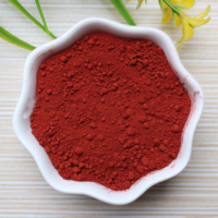Pigment rouge d'oxyde de fer ciment carrelage asphalte plastique caoutchouc inorganique pigment rouge poudre colorant