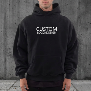 Latest GoldenWeather <b>Hoodie</b> Oversized Heavyweight Cotton Fleece Drop Shoulder Thick Pullover Streetwear Custom <b>Plain</b> <b>Men</b> <b>Hoodie</b> - Product Image 1