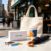 Boîte à grains de café rigide de qualité alimentaire, couleur ivoire, avec bande de déchirement à une seule traction, écologique, biodégradable, personnalisable, en carton blanc