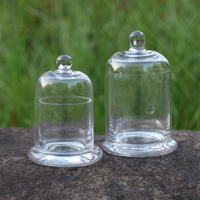 Tasse de bougie d'aromathérapie créative, pot de cloche en or, pierre d'aromathérapie, huile essentielle, récipient en verre, pot en verre cristal