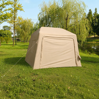 Carpa Inflable Universal para Auto, 210D Oxford, para Puerta Trasera, 380 x 230 x 190 cm, para SUV, MPV, Uso en Exteriores