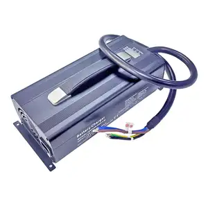 AC 220V 2200W Smart Charger 19S 57V 60V 60.8V For LiFePO4 Battery Pack DC 68.4V/69.35V 25a 30a Electric Tricycles Electric Cars