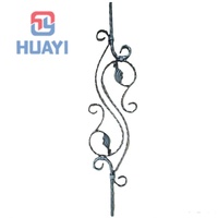 Poste de hierro fundido y forjado decorativo para escalera de caracol, para herrajes de puerta, ecológico, duradero y antirrobo.