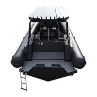 Bateau rigide gonflable à coque en aluminium ORCA Hypalon Deep V RIB 960 de 31,5 pieds