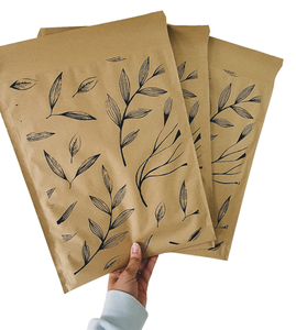 Custom Logo Eco Friendly Recyclable Biodegradable Compostable Honeycomb Kraft Paper Mail <strong>Envelopes</strong> <strong>Padded</strong> Bubble Mailer Bag - Product Image 6