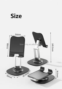 Universal 360 Rotating <strong>Table</strong> Metal Desktop <strong>Lazy</strong> Portable Mobile <strong>Phone</strong> Holder for Your Foldable Desk Stand <strong>Table</strong> 360 <strong>Phone</strong> Holder - Product Image 6