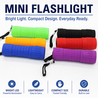 Nouvelle lampe torche tactique miniature extérieure rechargeable par USB, zoom télescopique, en plastique, à pulvérisation de peinture en caoutchouc, LED, portable et puissante
