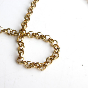 Chaîne Rolo Donut Link 6mm Laiton <span class=keywords><strong>O</strong></span> Ring 100m Chaîne pour les bijoux - Product Image 4