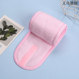 Custom logo Facial Makeup <b>Headband</b> Yoga Bath Wash Face Head Wrap Hair Band Spa Sports Beauty <b>Make</b> <b>up</b> Hairbands - Product Image 6