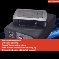Boîtier de subwoofer Android pour voiture de 10 pouces et subwoofer passif fin pour voiture de 6*9 pouces, RMS 400W, crête 800W, subwoofer actif pour voiture de 10 pouces