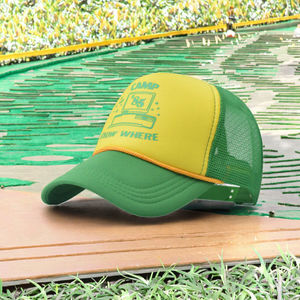 Casquette Trucker 5 Panneaux Personnalisée Unisexe avec Logo Imprimé en Relief et Brodé, en Maille Ajustable, Haute Qualité, Tendance, pour Activités de Plein Air et Sportives - Product Image 3