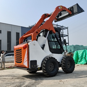 Minicargadora Confiable, Cargadora Frontal con Control Hidráulico Completo, Baja Tasa <span class=keywords><strong>de</strong></span> Fallos para <span class=keywords><strong>Alquiler</strong></span> en Ingeniería y Uso en Pequeños Proyectos - Product Image 4