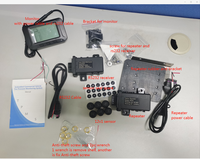 Système de surveillance de la pression des pneus, alarme sonore et lumineuse, écran LCD 2,6 pouces, capteur de pression interne 24V tpms, camion, bus, remorque