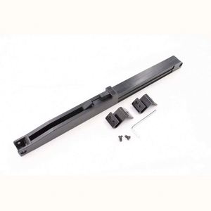 WEKIS Système de coulissage pour mini-portes de placard à fermeture amortie, en aluminium et laiton, pour cuisine, bâtiment et appartement - Product Image 3