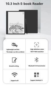 Tablette électronique Epaper, bloc-notes numérique, tablette d'écriture numérique avec écran E Ink respectueux des yeux pour les études, le travail, la prise de notes, la lecture - Product Image 2