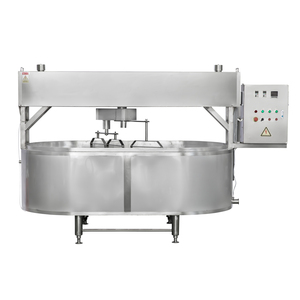 Ligne de production de fromage 500l 1000l 2000l Machine de fabrication de fromage Bac à fromage ovale - Product Image 5