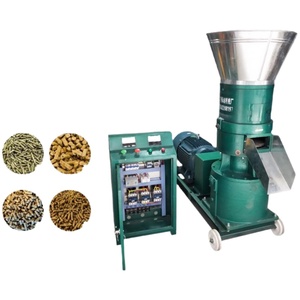 DAWNTECH Nueva Máquina Automática para Producción de Pienso en Pellets 220V Alta Productividad 100-110kg/h para Fabricación de Pienso para Pollo, Conejo, Vaca y Cabra - Product Image 1