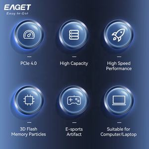 Eagle 1TB/2TB Custom PCie 4.0*4 M.2 NVME 5000 M/S Disques Durs untuk komputer Laptop grosir Hard Disk drive Internal SSD - Product Image 4