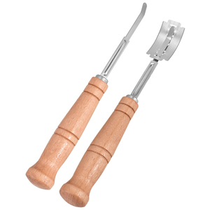 Cookie cutter 5 cái lưỡi Bánh Mì Bánh mì Hãng <span class=keywords><strong>s</strong></span>ản xuất Lame công cụ cắt bánh mì điểm dao, với hộp Polyurethane - Product Image 1