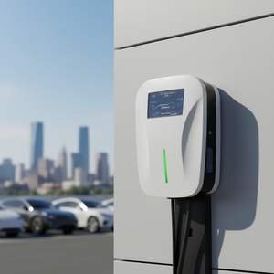 Nouvelle borne de recharge murale AC 7 kW 32 A pour véhicules électriques, station d'alimentation mobile extérieure compatible OCPP 1.6j Type 2 - Product Image 3