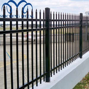 Clôture en acier galvanisé américaine utilisée pour la clôture en acier à pointe de lance en <span class=keywords><strong>fer</strong></span> <span class=keywords><strong>forgé</strong></span>/pressé - Product Image 2