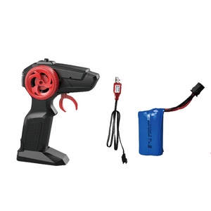 ABS bền Điều khiển từ xa đua xe với pin sạc hiệu ứng âm thanh Nhịp độ nhanh 4WD trôi RC xe cảnh sát cho đua - Product Image 4