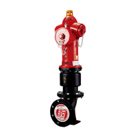 Système intelligent de bouche d'incendie hors sol Solution de zone commerciale flexible directe d'usine Accessoires d'équipement de lutte contre l'incendie