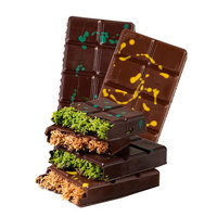 Barra de Chocolate de Dubái Personalizada con Logotipo, con Nueces, al por Mayor, de Fábrica