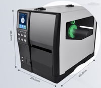 Printer RFID Industri Printer Barcode Mendukung Printer Label Anti-logam Metode Pencetakan Termal Langsung dan Transfer Termal