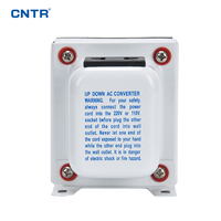 Convertidor de voltaje de adaptador de CA de 100W para cambiar el voltaje de 240V 220V 200V a 110V transformador de aumento y reducción