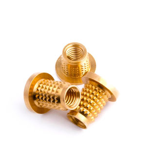 TAPPEX MBH-M2 M2.5 M3 M3.5 M4~M8 Cold Pressed Step Nuts Knurled Copper <strong>Inserts</strong> Stainless Steel Zinc Plated Galvanized Coated - Product Image 1