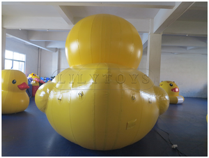 Grands jouets gonflables drôles personnalisés d'eau <span class=keywords><strong>piscine</strong></span> énorme bouée gonflable canard jaune - Product Image 5