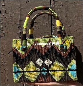 <b>Direct</b> Factory Supply Women's Luxury Handmade <b>Beaded</b> Purse with Elegant Embroidery Fashion Bag Available For Sale - Product Image 3