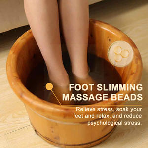 Perles de massage des pieds à base de plantes pour la mise en forme du corps améliorent la circulation et soulagent les soins des pieds de tension musculaire - Product Image 3