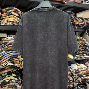 Camisetas de Cuello Redondo para Hombre, Estilo Y2K, Tejidas, Transpirables, Lavadas, Vintage, Estampado Digital, Poliéster Suave - Product Image 5
