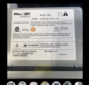 Rosemount 1056 1066 Analyseur intelligent à quatre fils avec sorties 4-20 mA et double entrée 1056-01-21-32-AN - Product Image 5
