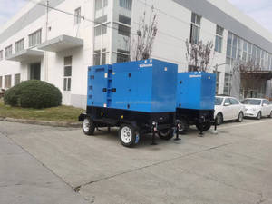 Générateur 30-300 kW 24 V CC à démarrage direct, système de refroidissement par eau, châssis ouvert, silencieux, insonorisé, sur remorque - Product Image 5
