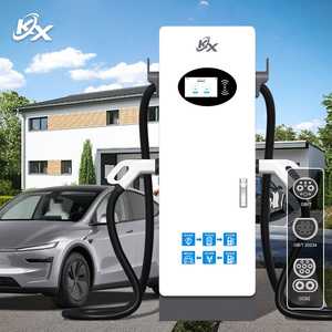 Nouveau chargeur DC pour véhicules électriques CCS2 à double borne de 40-60 kW avec indice de protection IP54 et écran 7 pouces pour les directeurs opérationnels - Product Image 1